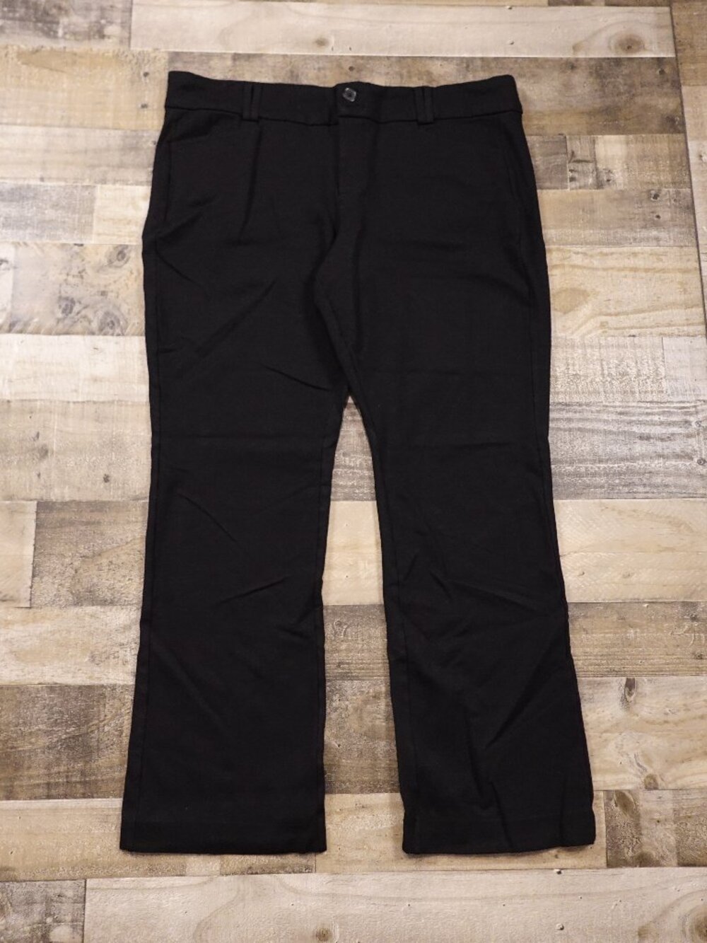 Torrid Trouser Bootcut Ponte Pants Women’s‎ Size 24 Black Stretch Career